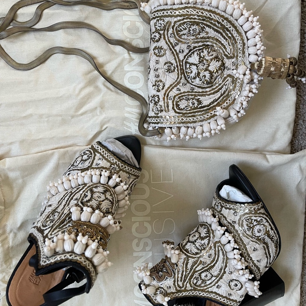 H&M Conscious Shoes and Handbag